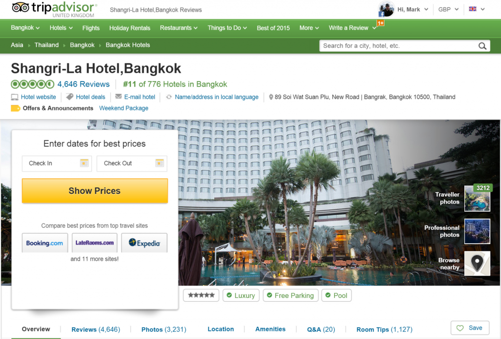 Tripadvisor hotel