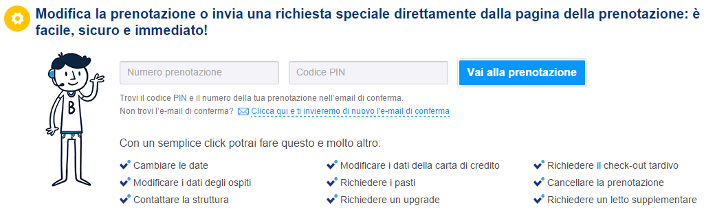 Booking prenotazione 2