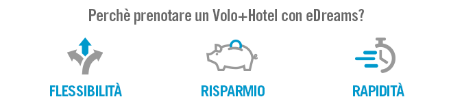 Edreams volo+hotel