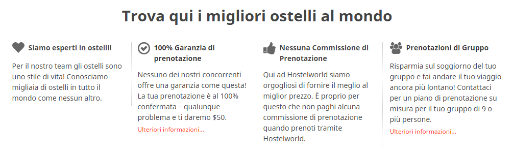 Hostelworld opinioni 2016