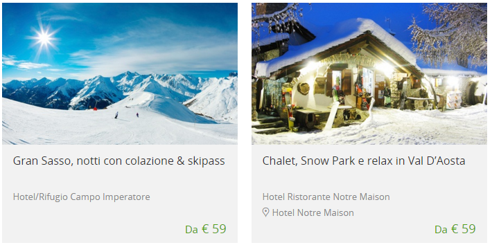 Offerte neve viaggi