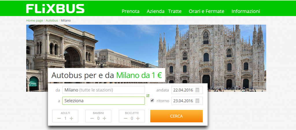 Flixbus Milano