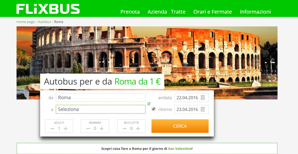 Flixbus Roma