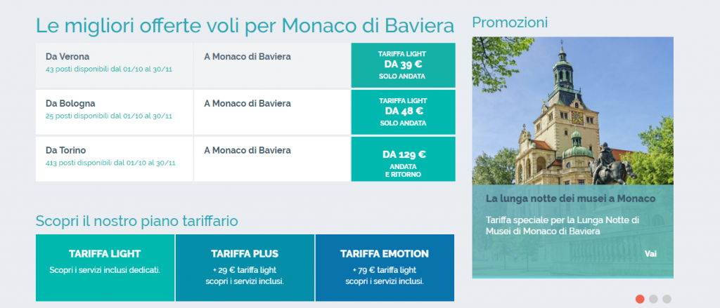 air dolomiti offerte