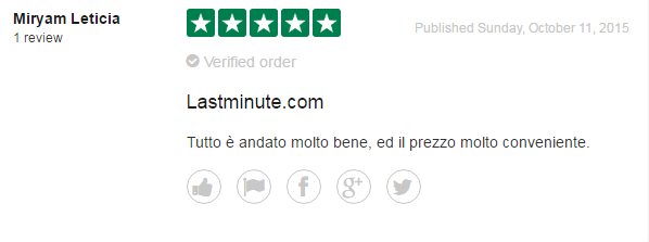 lastminute.com recensioni