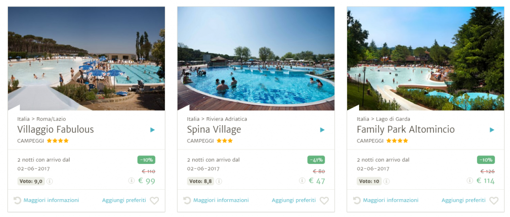 vacanceselect offerte