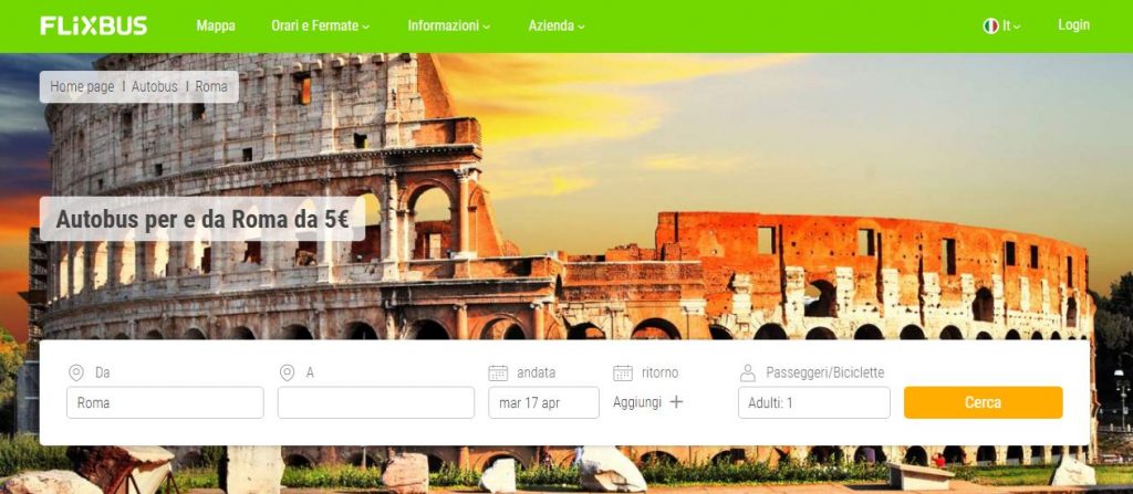 flixbus roma