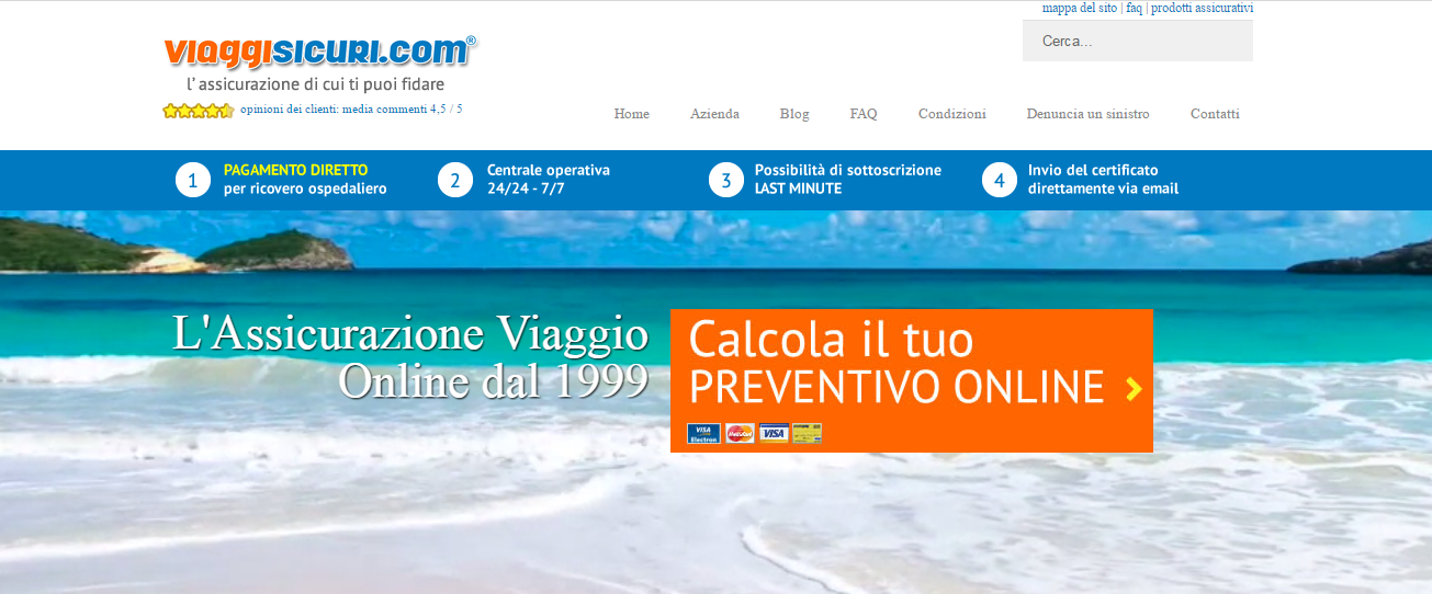 Viaggi Sicuri opinioni 2023, recensioni e commenti di assicurazione online