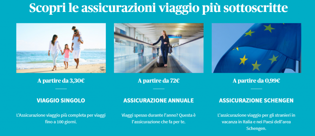 axa assicurazione viaggio