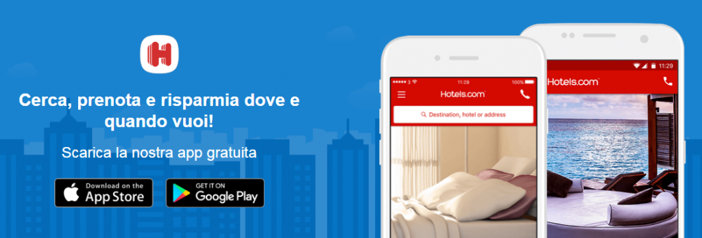 hotels.com app