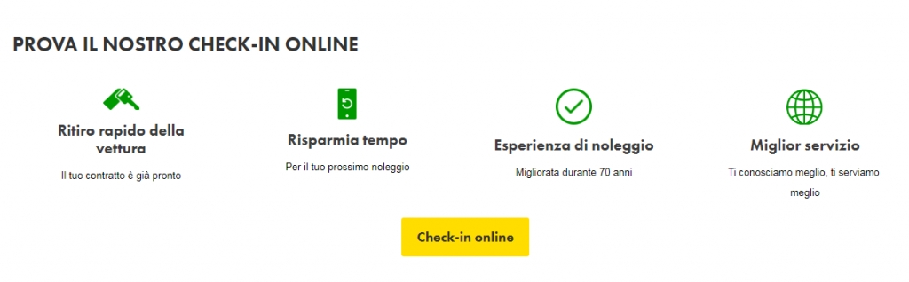 noleggio auto europcar