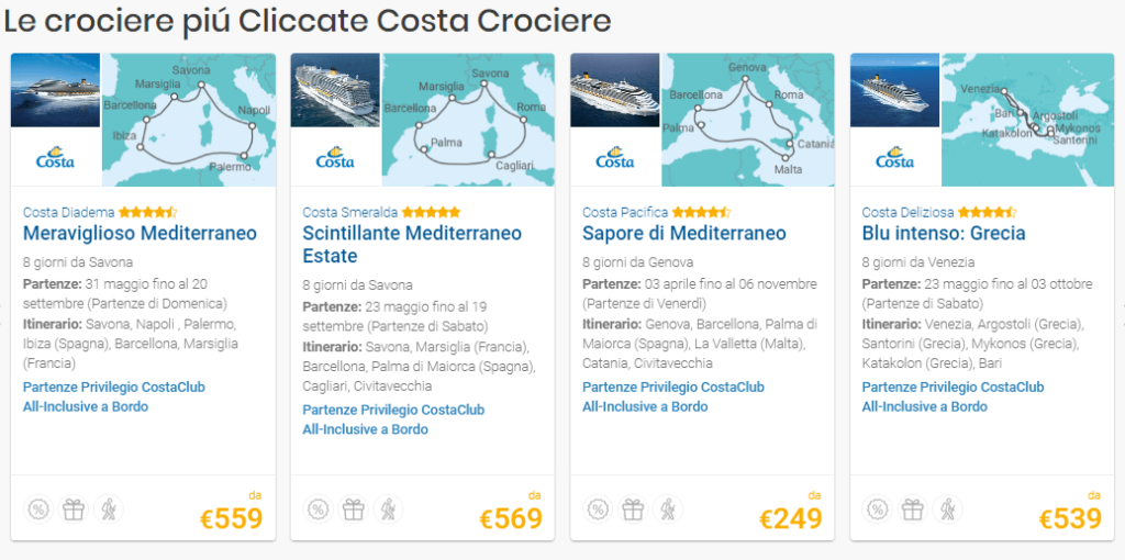 costa crociere logitravel