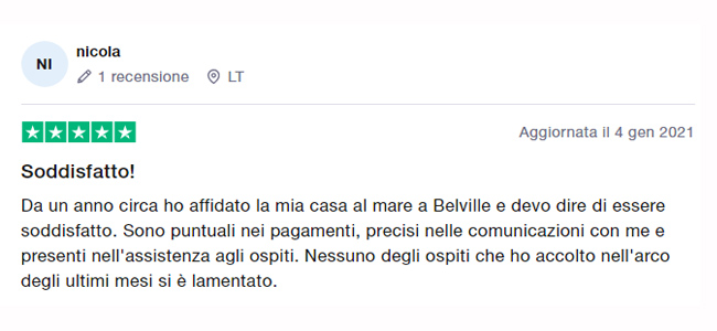 belvilla recensioni