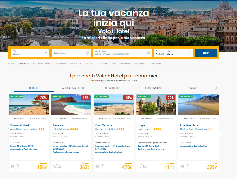 Logitravel viaggi