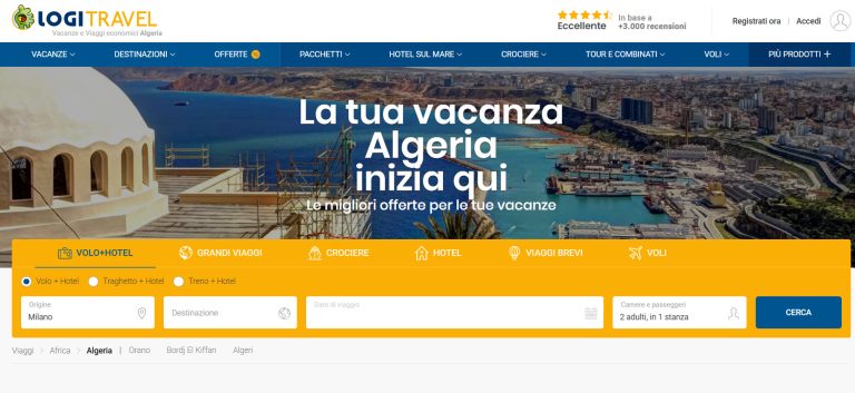 offerti di viaggi Algeria Febbraio