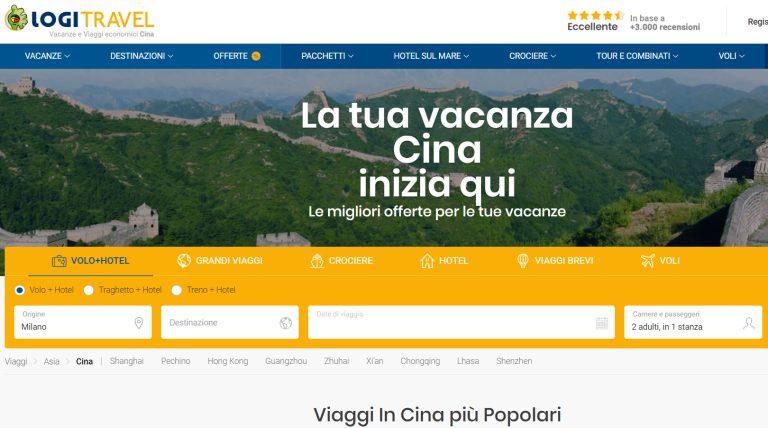 offerti di viaggi Cina Ottobre