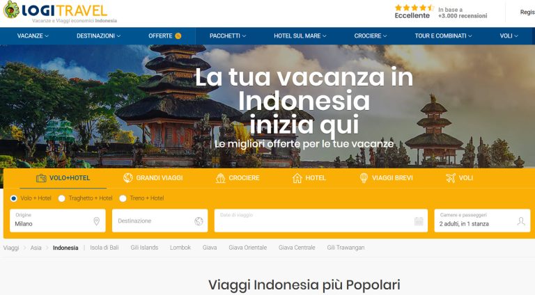 offerti di viaggi Indonesia Luglio