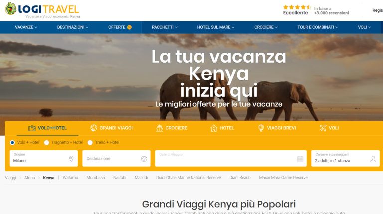 offerti di viaggi Kenya Marzo