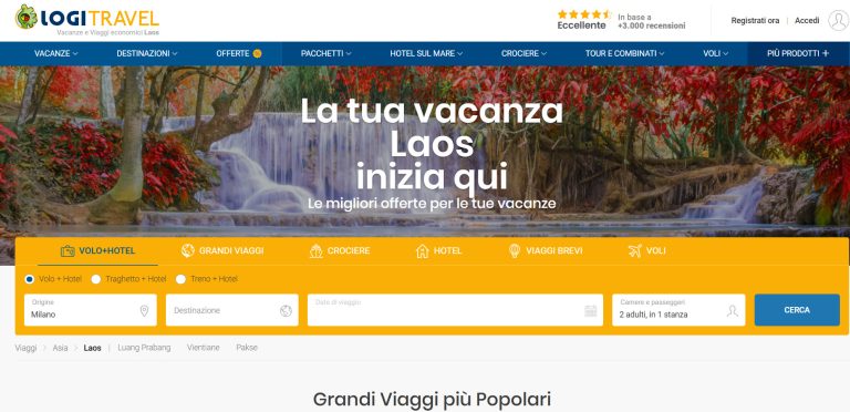 offerti di viaggi Laos Febbraio