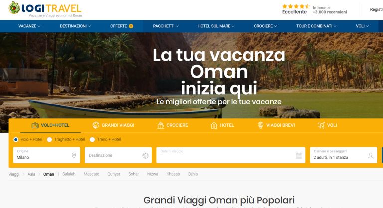 offerti di viaggi Oman Luglio