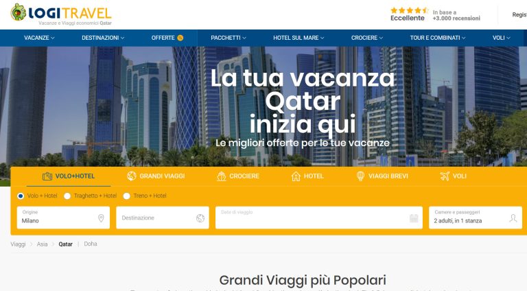 offerti di viaggi Qatar Dicembre