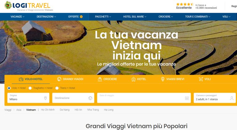 offerti di viaggi Vietnam Agosto