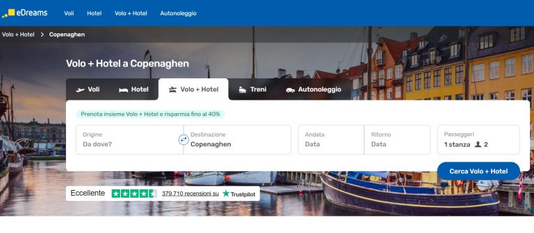Pacchetti Volo Hotel Copenaghen