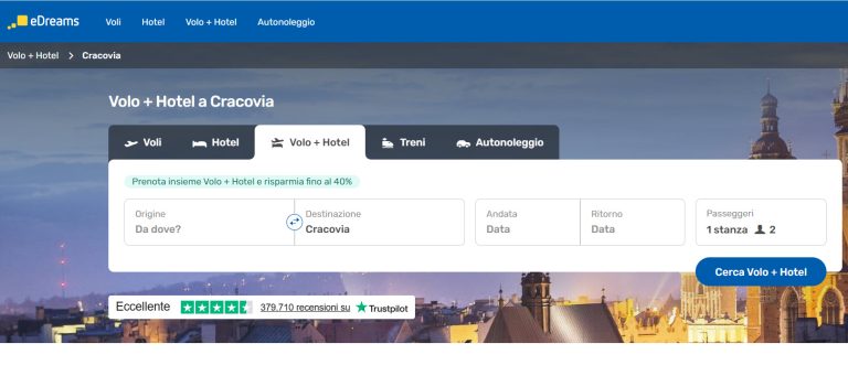 Pacchetti Volo Hotel Cracovia Natale