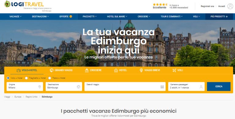 Offerte Viaggi di Natale Edimburgo
