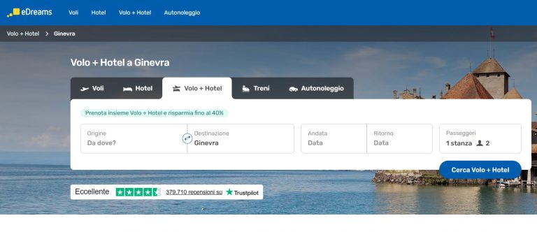Pacchetti Volo Hotel Ginevra