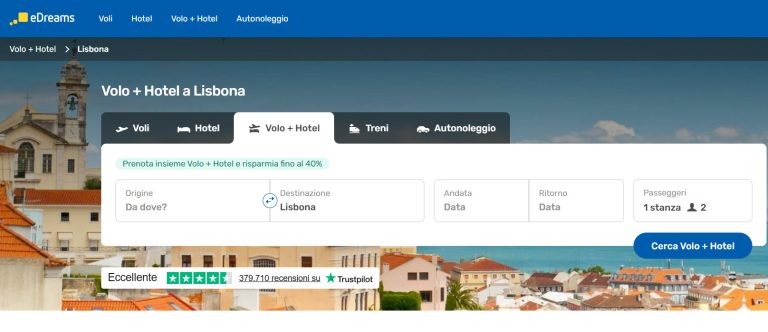 Pacchetti Volo Hotel Lisbona Natale