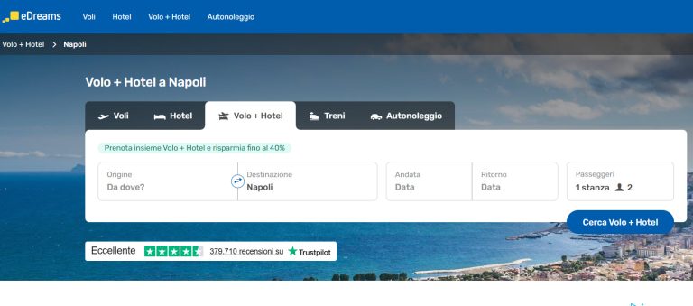 Pacchetti Volo Hotel Napoli