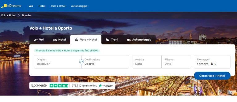Pacchetti Volo Hotel Porto