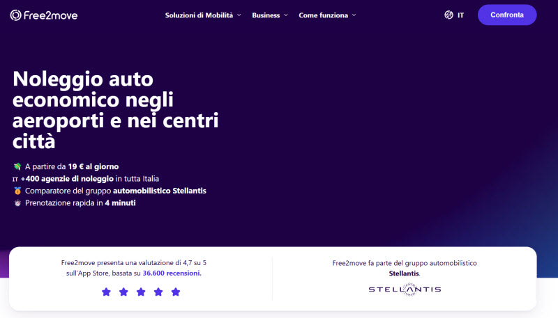 Free2move autonoleggio