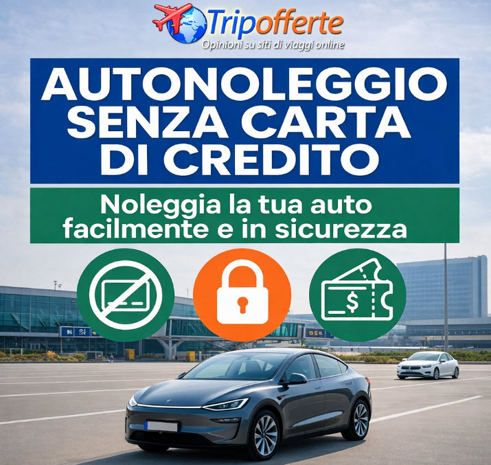 Autonoleggio senza carta di credito