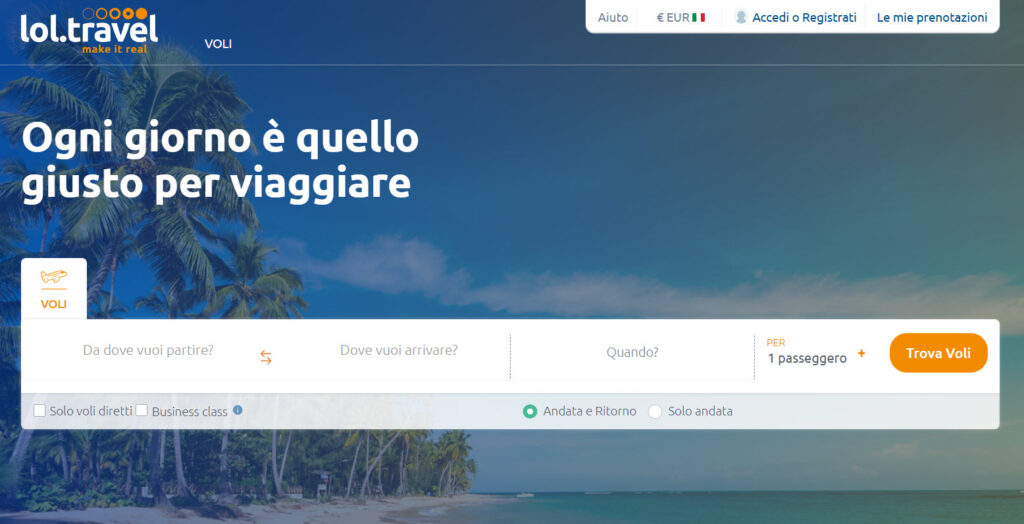Lol Travel offerte viaggi