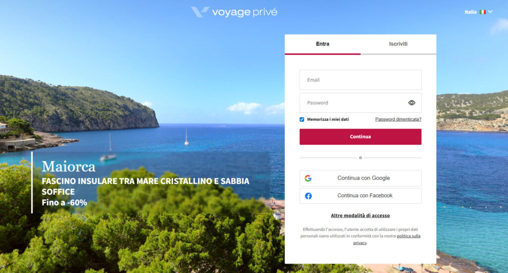 Voyage Prive opinioni